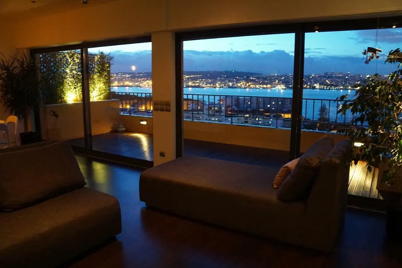 Penthouse Bellevue Appartamento Almada